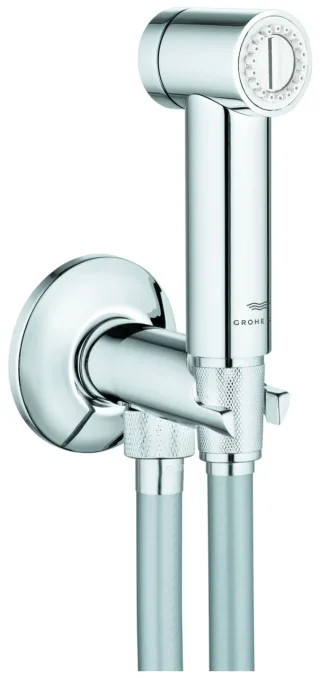 GROHE Wandhalterset Rainshower Aqua 26843 1 Strahlart Absperrventil chrom, 26843000 26843000
