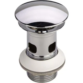 Viega Schaftventil 492595 Visign V1, G 1 1/4x63x75mm, Messing verchromt