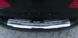 MIT ABKANTUNG LADEKANTENSCHUTZ Edelstahl für VW Touran 2010-2015 1T3 Facelift