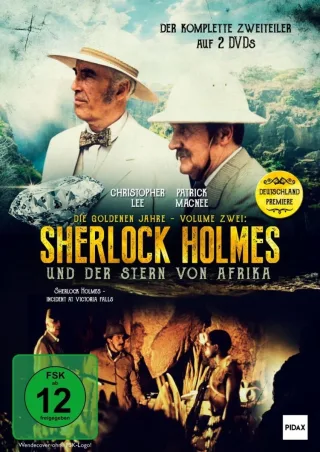 Sherlock Holmes - Die goldenen Jahre Vol. 2: Sherlock Holmes und der Stern von Afrika (Incident at Victoria Falls) / 2-Teiler mit Christopher Lee und Patrick Macnee [2 DVDs]