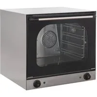 GastroHero Dampfbackofen HLO-ECO4 Heißluftofen 4 Bleche Umluft Backofen Gastro