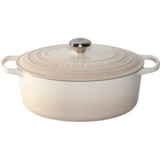 Le Creuset Signature Bräter oval 31 cm Meringue