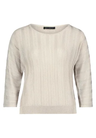 Betty Barclay - Feinstrickpullover grau - Gr. - 36