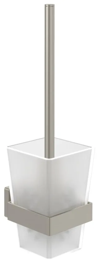 Villeroy & Boch Toilettenbürstengarnitur Elements Striking 94x118x340mm BrushedNickelMatt TVA15201700064