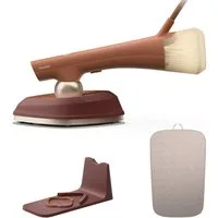 Philips Dampfbügeleisen GC213/10 OneTurn 2-in-1 Bügeleisen & Steamer, StyleMat & Dock inkl., 1800 W, SteamGlide Plus, 200ml Wasserbehälter und 90 g Dampfstoß