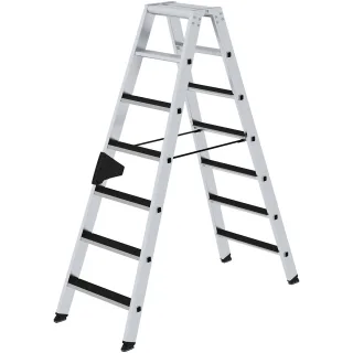 Munk Stufen-Stehleiter beidseitig begehbar mit clip-step - 041607