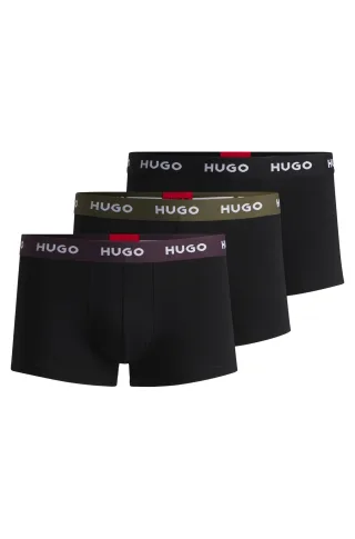 HUGO RED Menswear - TRUNK TRIPLET PACK patterned - Gr. - S