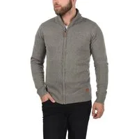 Blend Strickjacke BHNorman Bequeme Feinstrick-Jacke mit Stehkragen und elastischen Bündchen