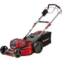 Professional Akku-Rasenmäher GP-CM 36/52 S Li BL, 36Volt (2x18Volt) rot/schwarz, 4x Li-Ionen Akku 5,2Ah, mit Hinterradantrieb Vario Speed