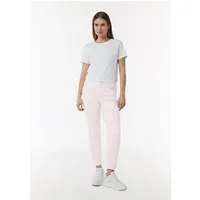 comma 7/8-Hose Hose Elastische Jeans im Slim Fit mit Garment Dye