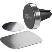 Magnethalterungs-Set Slim schwarz/silber