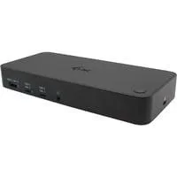 USB 3.0 / USB-C / TB, 3x 4K Docking Station + Power Delivery 100W, Dockingstation schwarz, HDMI, DisplayPort, Power Delivery