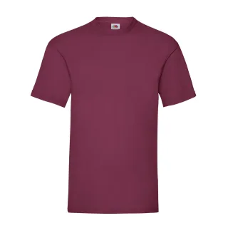 Fruit of the Loom - "Valueweight" T-Shirt für Herren (Burgunderrot)