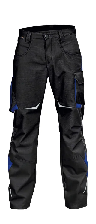 KÜBLER PULSSCHLAG Hose schwarz/kornblumenblau 58 - 2424 5353-9946-58