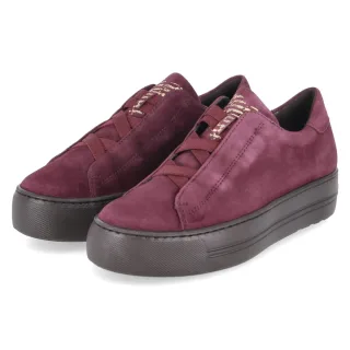 Paul Green Slip-On-Sneaker - Gr. 36 - Rot - Rauleder