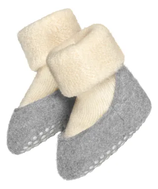 FALKE - FALKE Baby Cosyshoe Babys woolwhite - Gr. - 17.5