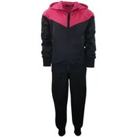 Hessis Jogginganzug Jungen und Mädchen Trainingsanzug, Freizeitanzug, JF11 (Set, 2-tlg., Jacke mit Jogginghose)
