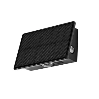 Elfeland LED Solar Wall Lamp 5 Lighting Modes Auto Solar Charging Waterproof Outdoor Courtyard Light for Garden Decorati