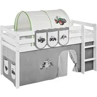 Lilokids Betttunnel Tunnel Trecker Blau - für Hochbett, Spielbett und Etagenbett