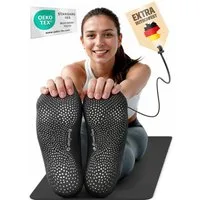 NirvanaShape Sportsocken NirvanaShape Yogasocken Damen 36-44 – Rutschfeste Pilates Socken (1-Paar)