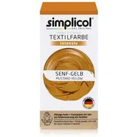 simplicol Textilfarbe Simplicol Textilfarbe intensiv Senf-Gelb Flüssigfarbe, Fixierer (1er P