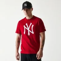 New York Yankees T-Shirt New York Yankees T-Shirt NY Logo groß - rot