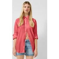 QS Langarmbluse Bluse Musselin-Bluse