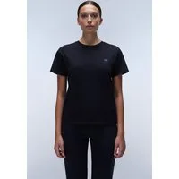 Napapijri T-Shirt S-NINA 941 BLACK BEAUTY mit klassischem Rundhalsausschnitt, aus Baumwolle in Single Jersey