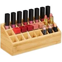 relaxdays Make-Up Organizer Lippenstifthalter 24 Fächer