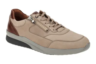 Waldl?ufer Herrenschuhe 654001 K-FABIAN braun beige/cognac bequeme Schn?r Hal...