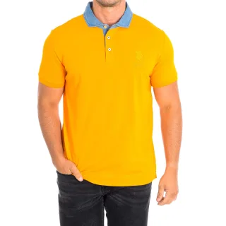 DESM Kurzarm-Polo mit kontrastierendem Reverskragen 61460 man