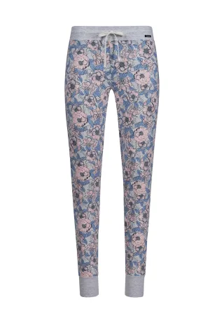 SKINY - Skiny Damen Hose lang Night In Mix & Match melange flowers - Gr. - 36