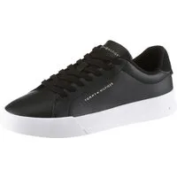 Tommy Hilfiger TH COURT CORE Sneaker, Freizeitschuh, Halbschuh, Schnürschuh, weich gepolstertem Schaftrand