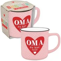 Sheepworld Tasse Tasse Lieblings-Becher Tee Kaffeetasse Geschenk Sheepworld OMA TOLL, Porzellan