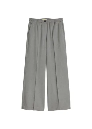 Marc OPolo Casual - Hose Model Margo wide Medium Grey - Gr. - 38