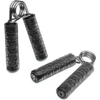 Sporttrend 24 Handmuskeltrainer 2er Set Fingerhantel Kunststoffgriff, Unterarm