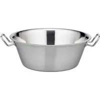 GSW Schüssel Profi-Schüssel, Edelstahl, (1-tlg), Tiefe Schüssel Ø 40 cm aus Edelstahl rostfrei in Profi-Qualität