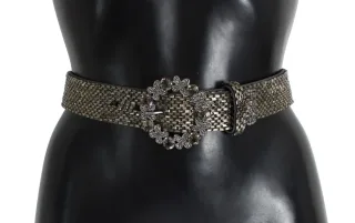 Dolce & Gabbana Verziertes Pailletten Breites Taille-Gürtel für Damen