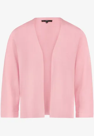 zero - Feintrickjacke kurz 3/4 Arm Bridal Rose - Gr. - 40