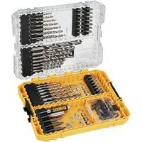Bit- und Bohrer-Set DT70761, EXTREME + High Performance HSS-G, Bohrer- & Bit-Satz 72-teilig, in TOUGHCASE