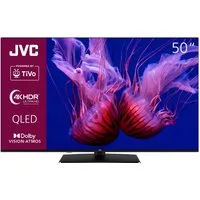 JVC LT-50VUQ3455 QLED-Fernseher (126 cm/50 Zoll, 4K Ultra HD, Smart TV powered by TiVo, Smart TV powered by TiVo, HDR Dolby Vision, Triple-Tuner, 6 Monate HD)