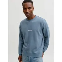 Jack & Jones Sweatshirt JJESOHO SWEAT CREW NECK NOOS Baumwollmischung, relaxed fit