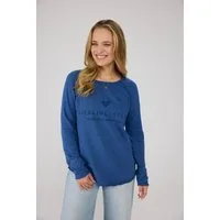 Lieblingsstück Sweatshirt CathrinaEP mit Logo-Print