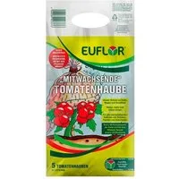 Euflor Tomatengewächshaus Euflor Tomatenhaube mitwachsend 5 Stück UV-stabil