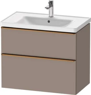Duravit D-Neo Waschtischunterbau wandhängend Basalt Matt 784x452x625 mm - DE4355004430000 DE4355004430000