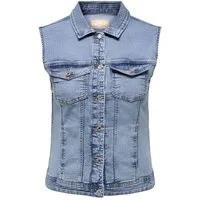 ONLY CARMAKOMA Jeansweste CARWespa (1-tlg) Plain/ohne Details