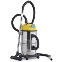 Klarstein Nass-Trocken-Sauger Reinraum 3-in-1 Nass-/Trockensauger, 1800 W, Trocken Nasssauger Industriestaubsauger beutellos Saugwischer Sauger