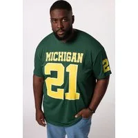 STHUGE T-Shirt T-Shirt Halbarm oversized Football Print