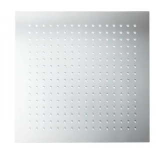 Herzbach Living Spa Slim-Regenbrause, eckige Ausführung 200mm x 200mm chrom, 11.600200.2.01 11.600200.2.01
