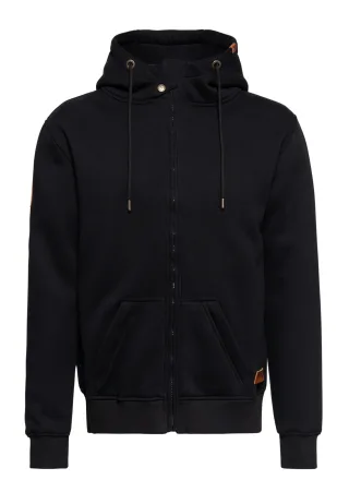 King Kerosin Herren Outdoor Sweatjacke K.K. Adventure Gear schwarz